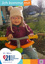 Poster zum Welt Down-Syndrom Tag 2019