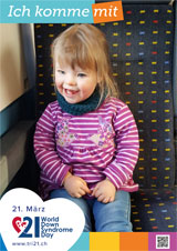 Poster zum Welt Down-Syndrom Tag 2019
