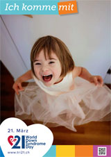 Poster zum Welt Down-Syndrom Tag 2019