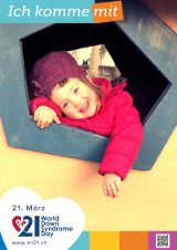 Poster zum Welt Down-Syndrom Tag 2019