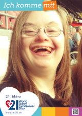 Poster zum Welt Down-Syndrom Tag 2019