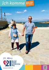 Poster zum Welt Down-Syndrom Tag 2019