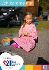Poster zum Welt Down-Syndrom Tag 2019