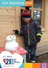 Poster zum Welt Down-Syndrom Tag 2019