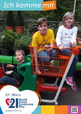 Poster zum Welt Down-Syndrom Tag 2019