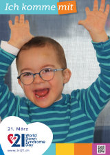 Poster zum Welt Down-Syndrom Tag 2019