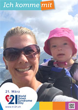 Poster zum Welt Down-Syndrom Tag 2019