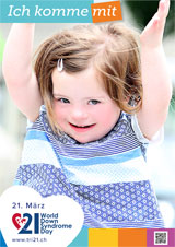 Poster zum Welt Down-Syndrom Tag 2019