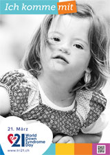 Poster zum Welt Down-Syndrom Tag 2019