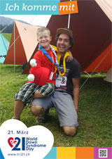 Poster zum Welt Down-Syndrom Tag 2019