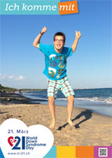 Poster zum Welt Down-Syndrom Tag 2019