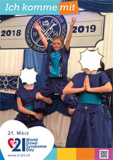 Poster zum Welt Down-Syndrom Tag 2019