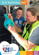 Poster zum Welt Down-Syndrom Tag 2019