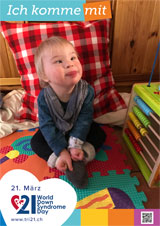 Poster zum Welt Down-Syndrom Tag 2019