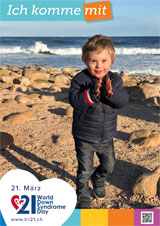 Poster zum Welt Down-Syndrom Tag 2019