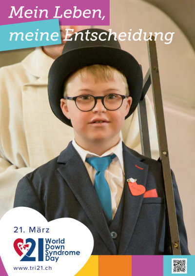 Plakataktion 2020 'Mein Leben, meine Entscheidung'