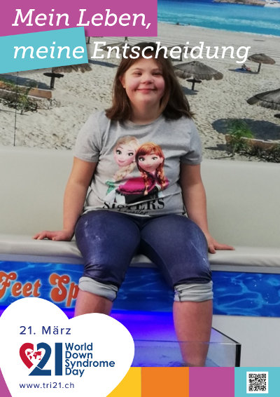 Plakataktion 2020 'Mein Leben, meine Entscheidung'