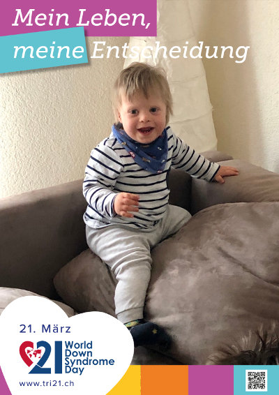 Plakataktion 2020 'Mein Leben, meine Entscheidung'