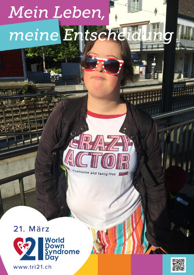 Plakataktion 2020 'Mein Leben, meine Entscheidung'