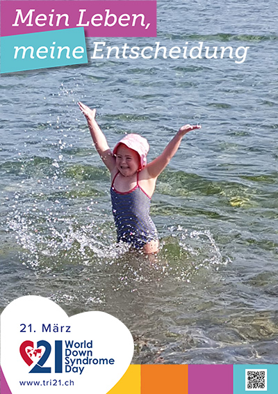 Plakataktion 2020 'Mein Leben, meine Entscheidung'