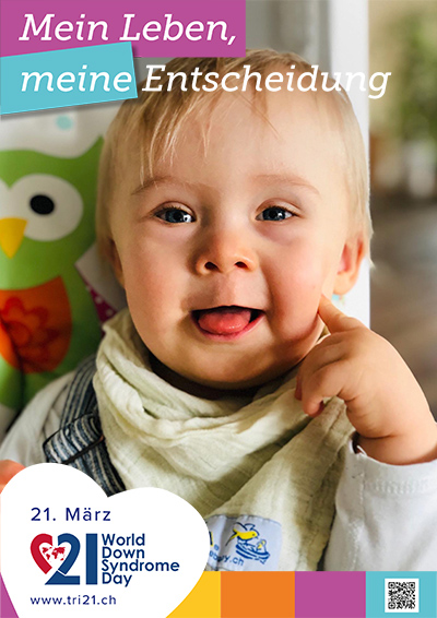 Plakataktion 2020 'Mein Leben, meine Entscheidung'