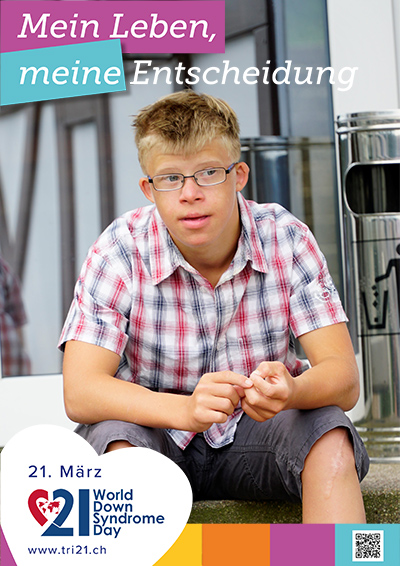 Plakataktion 2020 'Mein Leben, meine Entscheidung'