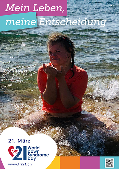 Plakataktion 2020 'Mein Leben, meine Entscheidung'