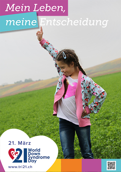 Plakataktion 2020 'Mein Leben, meine Entscheidung'