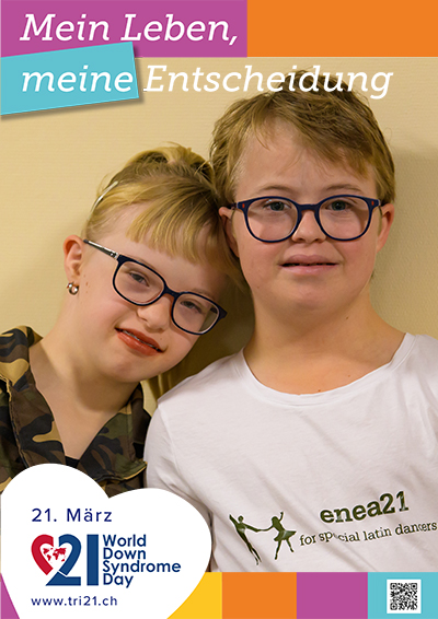 Plakataktion 2020 'Mein Leben, meine Entscheidung'