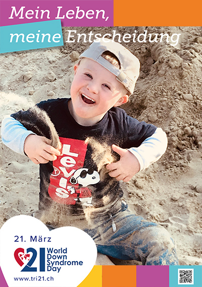 Plakataktion 2020 'Mein Leben, meine Entscheidung'