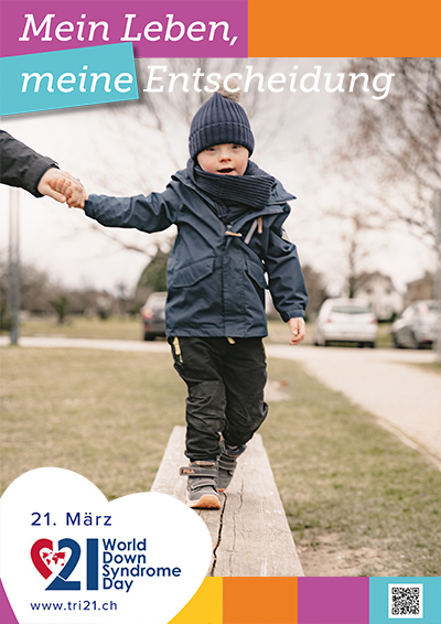 Plakataktion 2020 'Mein Leben, meine Entscheidung'