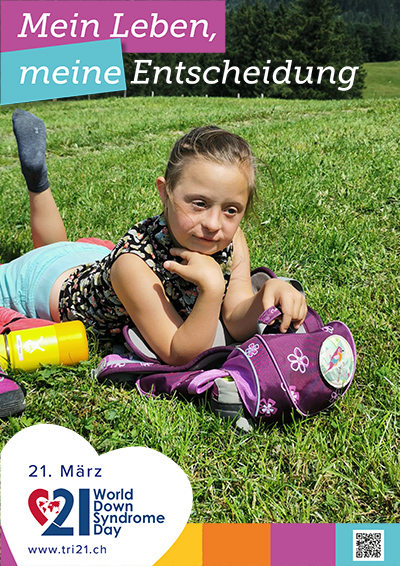 Plakataktion 2020 'Mein Leben, meine Entscheidung'