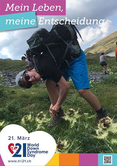 Plakataktion 2020 'Mein Leben, meine Entscheidung'