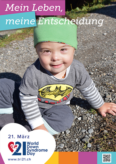 Plakataktion 2020 'Mein Leben, meine Entscheidung'