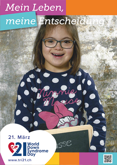 Plakataktion 2020 'Mein Leben, meine Entscheidung'