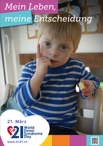 Plakataktion 2020 'Mein Leben, meine Entscheidung'