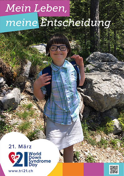 Plakataktion 2020 'Mein Leben, meine Entscheidung'