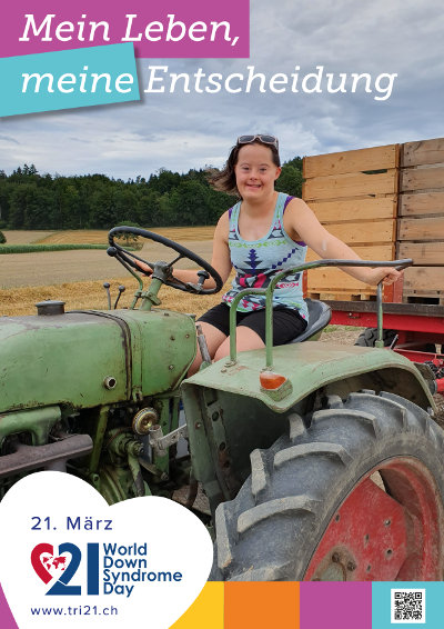 Plakataktion 2020 'Mein Leben, meine Entscheidung'