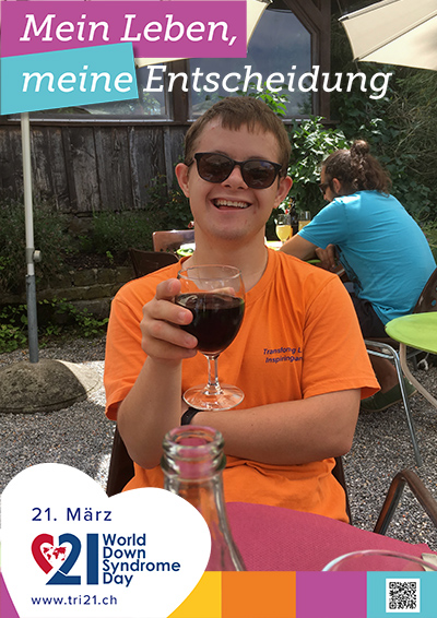 Plakataktion 2020 'Mein Leben, meine Entscheidung'