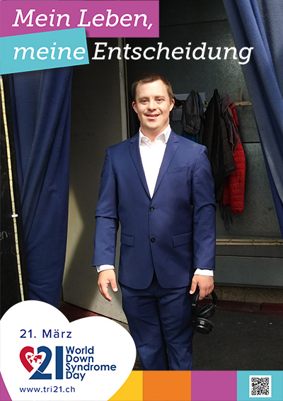 Plakataktion 2020 'Mein Leben, meine Entscheidung'