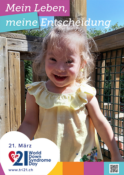 Plakataktion 2020 'Mein Leben, meine Entscheidung'