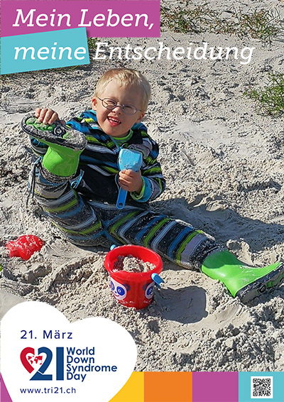 Plakataktion 2020 'Mein Leben, meine Entscheidung'