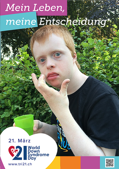 Plakataktion 2020 'Mein Leben, meine Entscheidung'