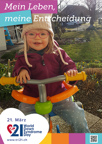 Plakataktion 2020 'Mein Leben, meine Entscheidung'