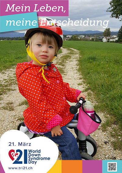 Plakataktion 2020 'Mein Leben, meine Entscheidung'