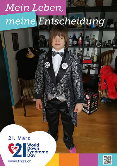 Plakataktion 2020 'Mein Leben, meine Entscheidung'