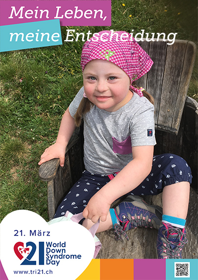 Plakataktion 2020 'Mein Leben, meine Entscheidung'