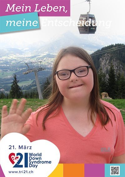 Plakataktion 2020 'Mein Leben, meine Entscheidung'