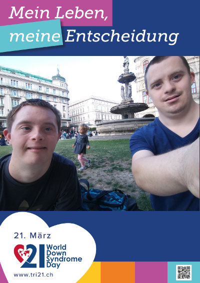 Plakataktion 2020 'Mein Leben, meine Entscheidung'