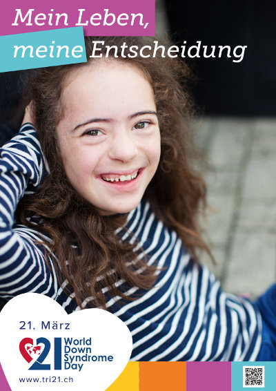 Plakataktion 2020 'Mein Leben, meine Entscheidung'